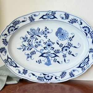 Blue Danube Platter Japan - Etsy