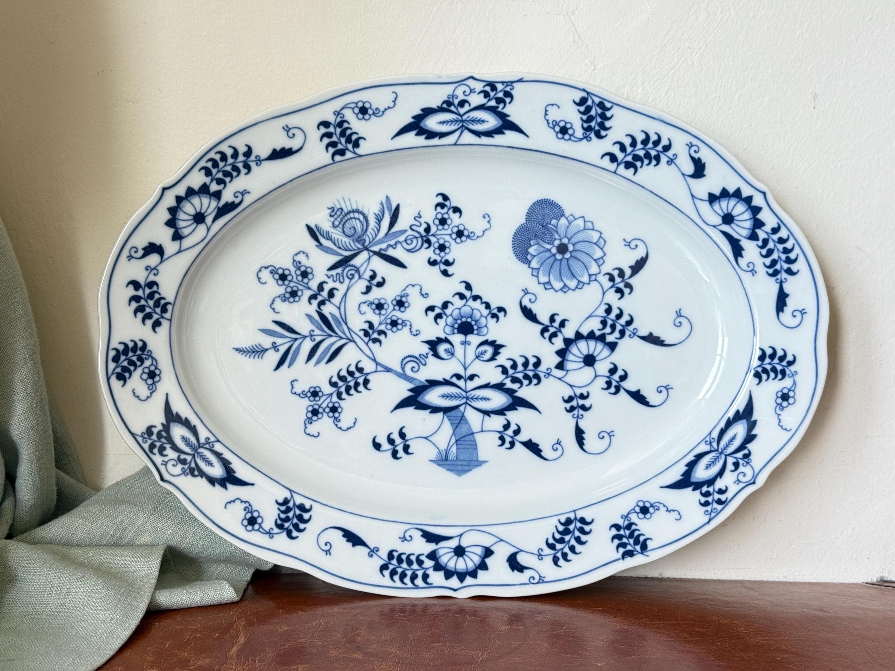 Blue Danube Platter Japan - Etsy