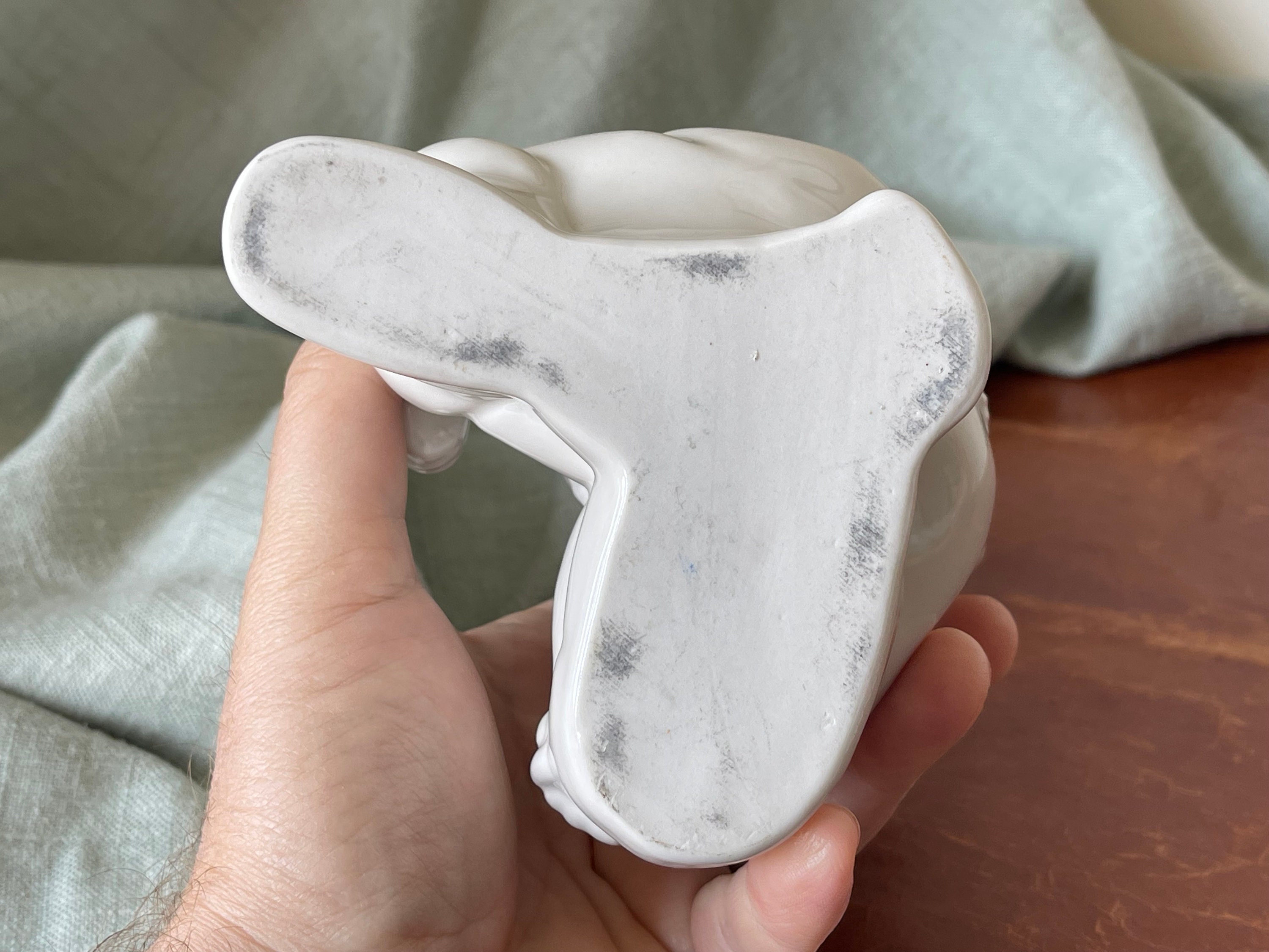 Benihana Ninja White Porcelain Cocktail Mug Rare Tiki Bar Cup With