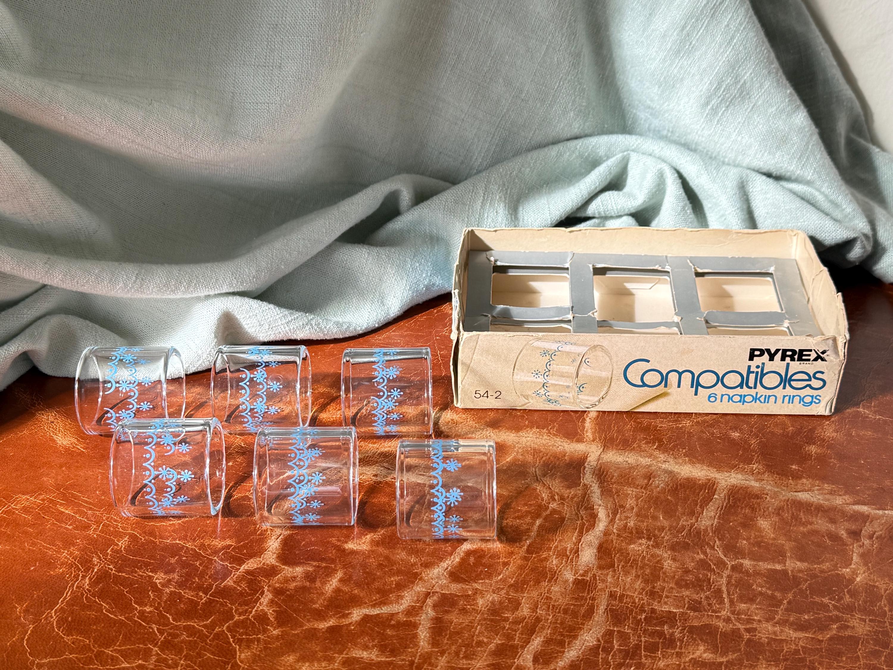 Pyrex Napkin Rings - Etsy