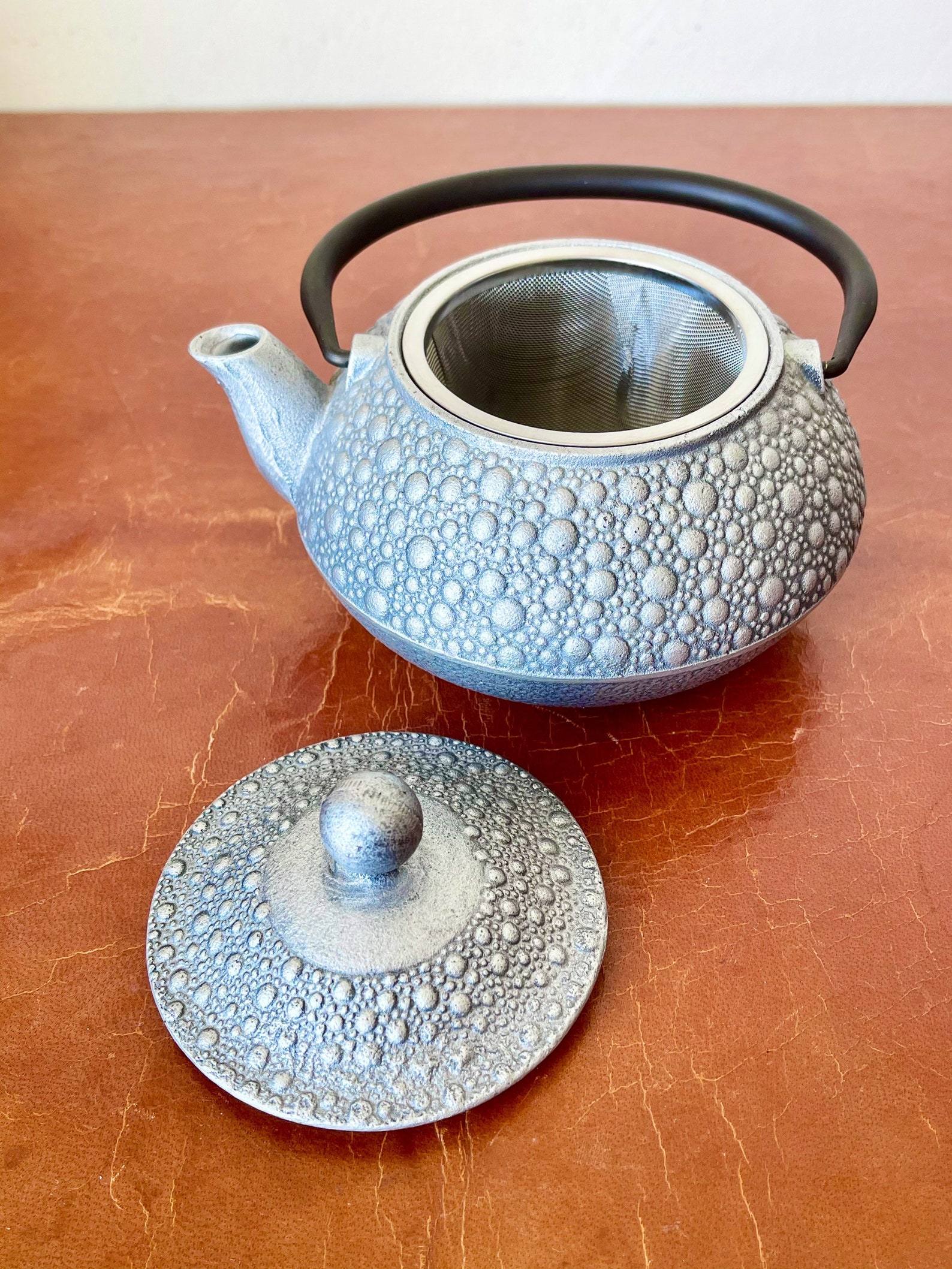 Vintage Japanese Ironware Teapot/ Iwachu Tetsubin Nanbu Tekki Etsy