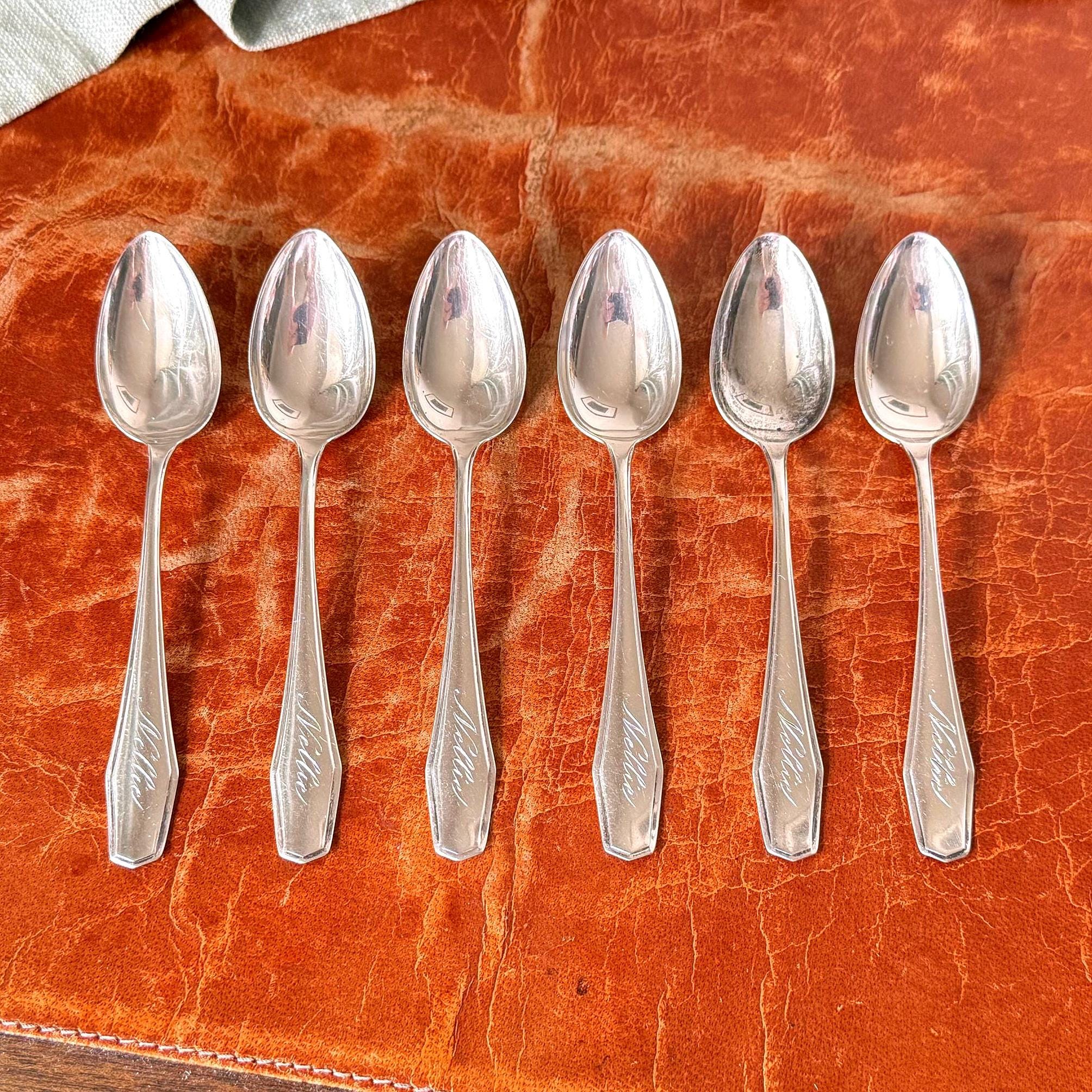 Alvin Sterling Silver Spoons - Etsy