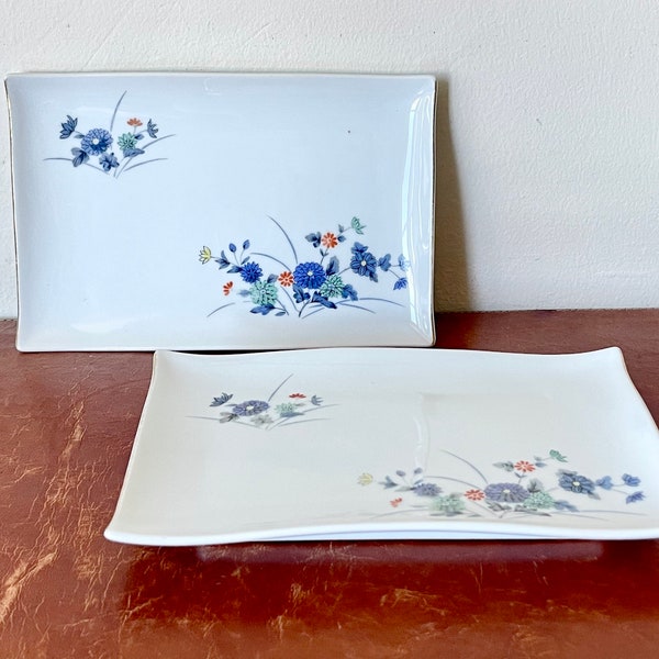 Japanese Rectangular Plates Etsy