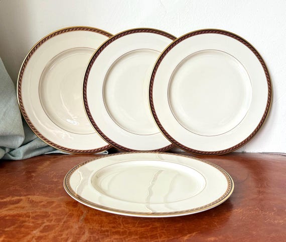 LENOX MONROE ディナープレート6枚セット Lenox Monroe Pattern Dinner Plates Set of 4 Lenox Presidential
