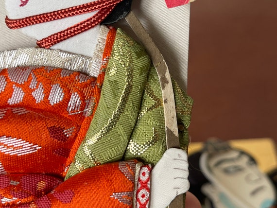 Vintage Japanese Hagoita Paddles Decorative Geisha and Kabuki Oshi