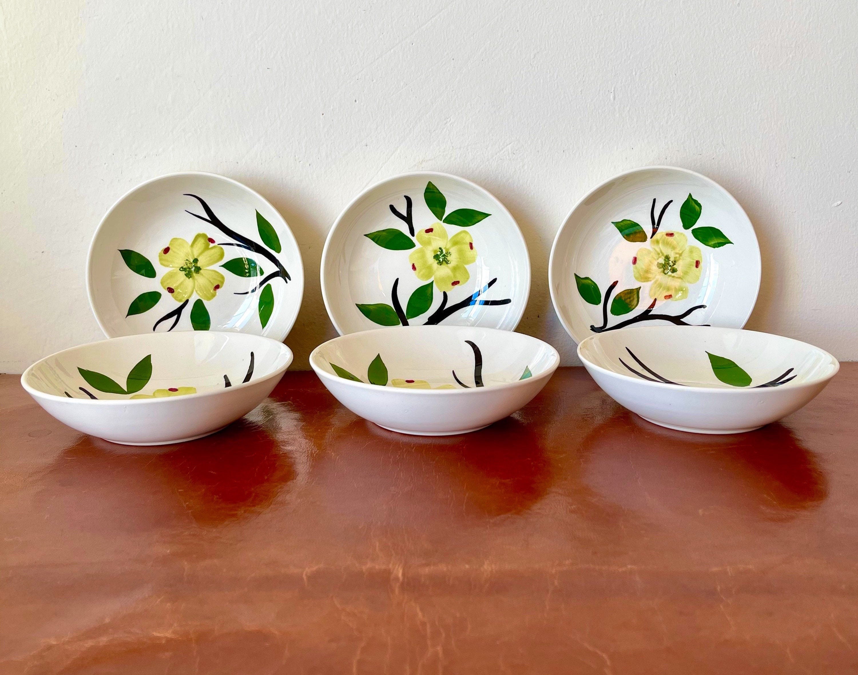 Bowl 286697 Sauce Joni DIXIE DOGWOOD Fruit Dessert Bowl 286697 Sauce Joni DIXIE DOGWOOD Fruit Dessert