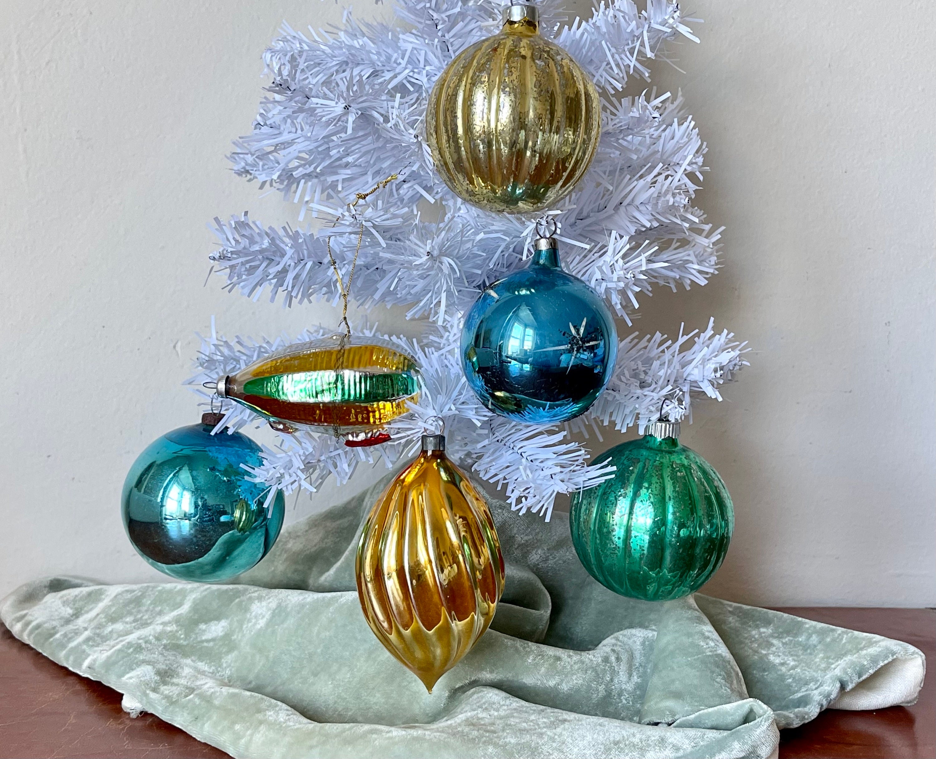 Old World Christmas Ornament 'Wasserhahn Schuh' – Mundgeblasen, Handbemalt, Für Weihnachtsbaum (Glas)