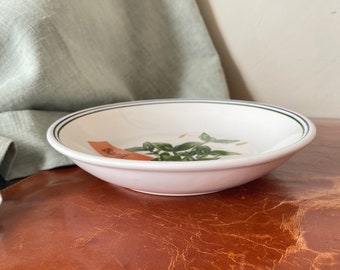 Vintage Pottery Barn Portugal Basil Pattern Pasta Salad