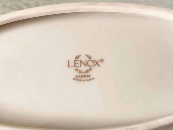 Lenox Serving Bowl Vintage Lenox Cream Bone China Made in the
