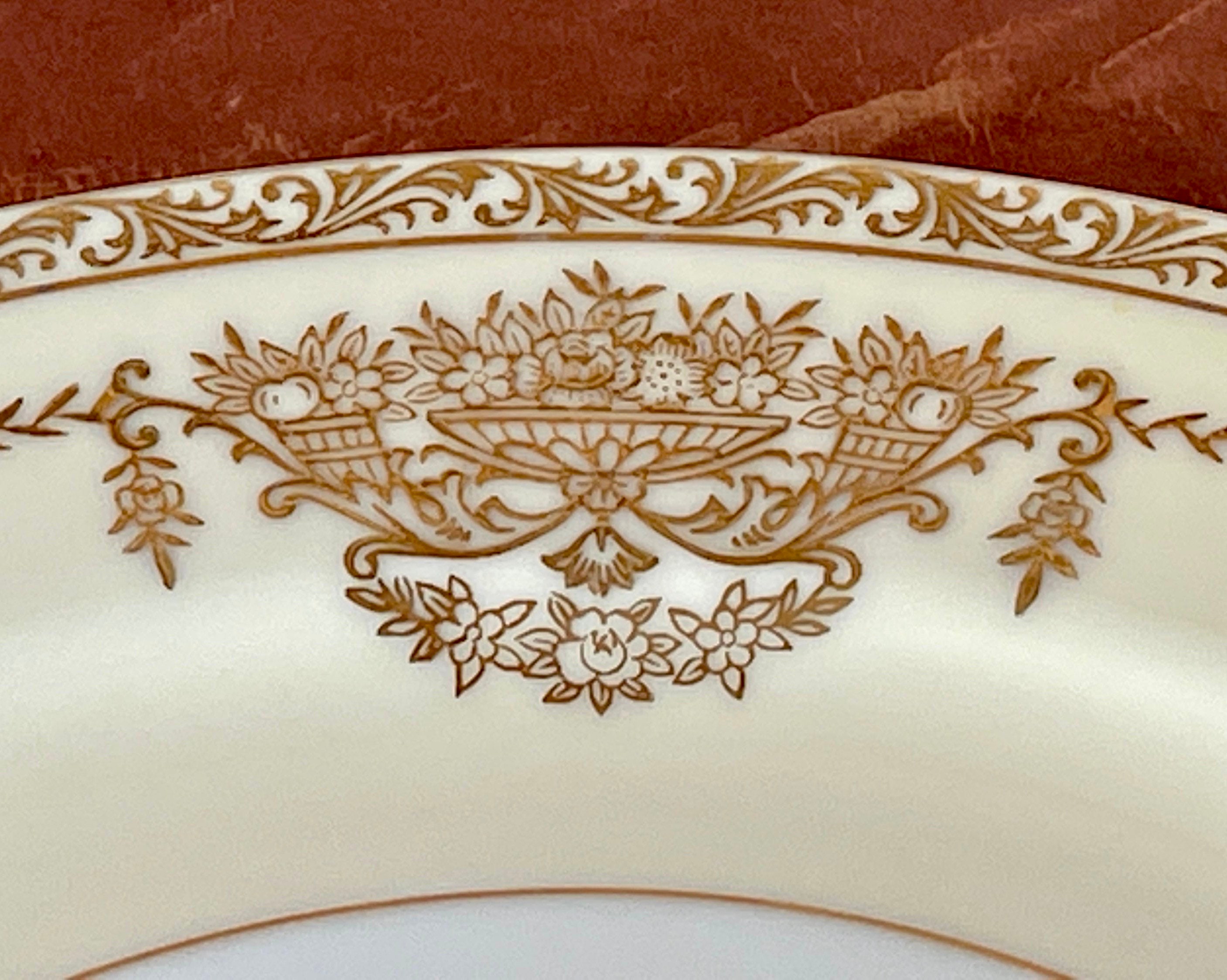 Vintage Noritake Penelope Pattern Salad Plate Occupied Japan