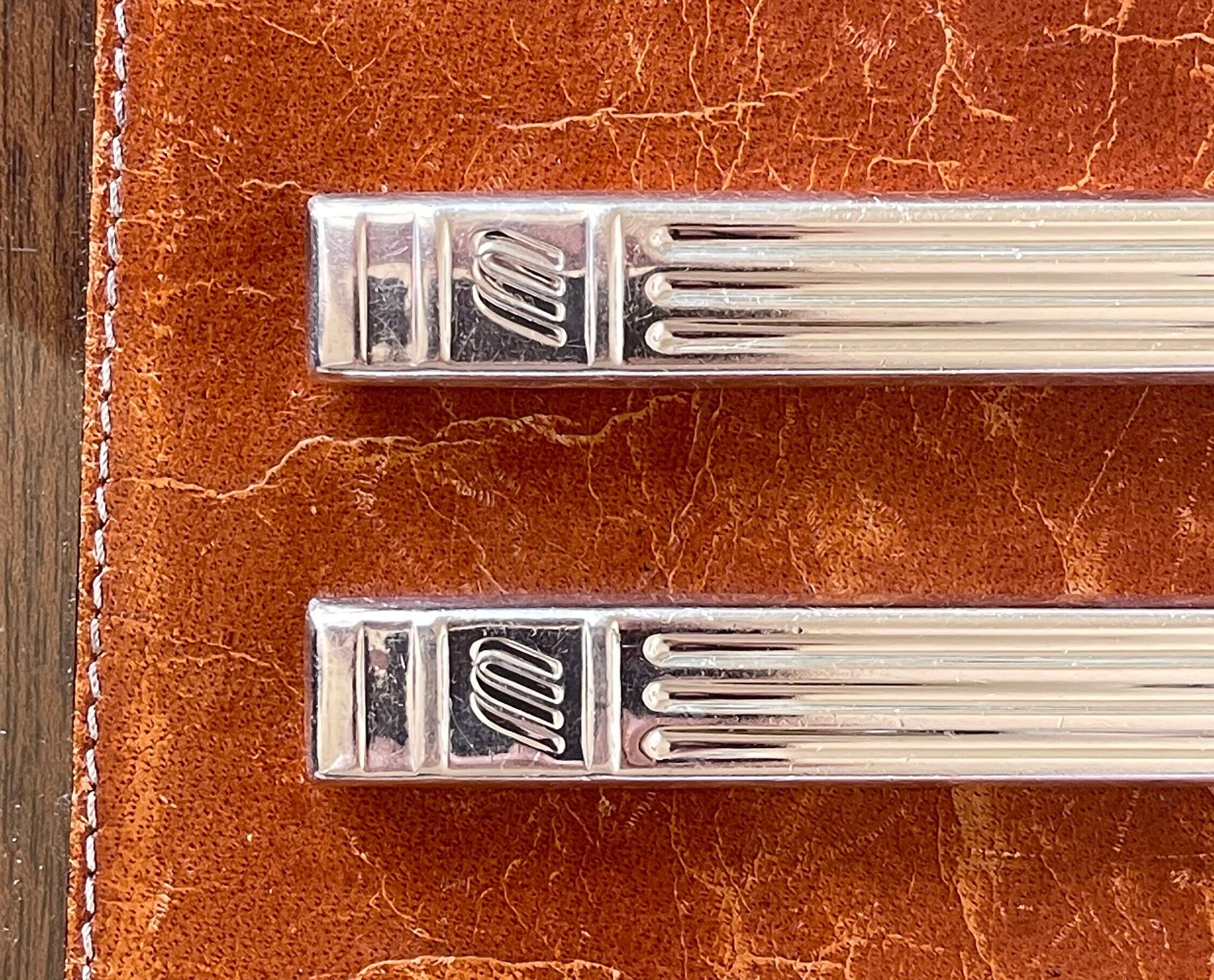 Vintage United Airlines Silver Plated Dinner Knife Aviation