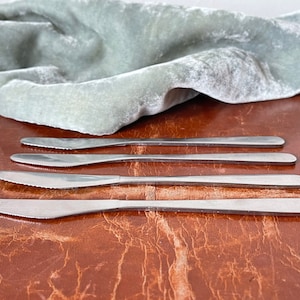 Vintage British Airways Dinner Knives set of 4 1980’s First Class Stainless Flatware Airline Collectibles Travel Aviation Memorabilia SI756