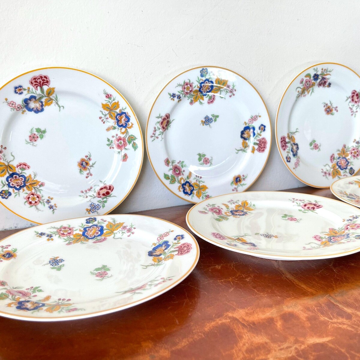 Haviland French Limoges Salad Plate Set of 6 Limoges Lorraine Pattern Made in France 1920s Cottage Style China PC2609 - Etsy