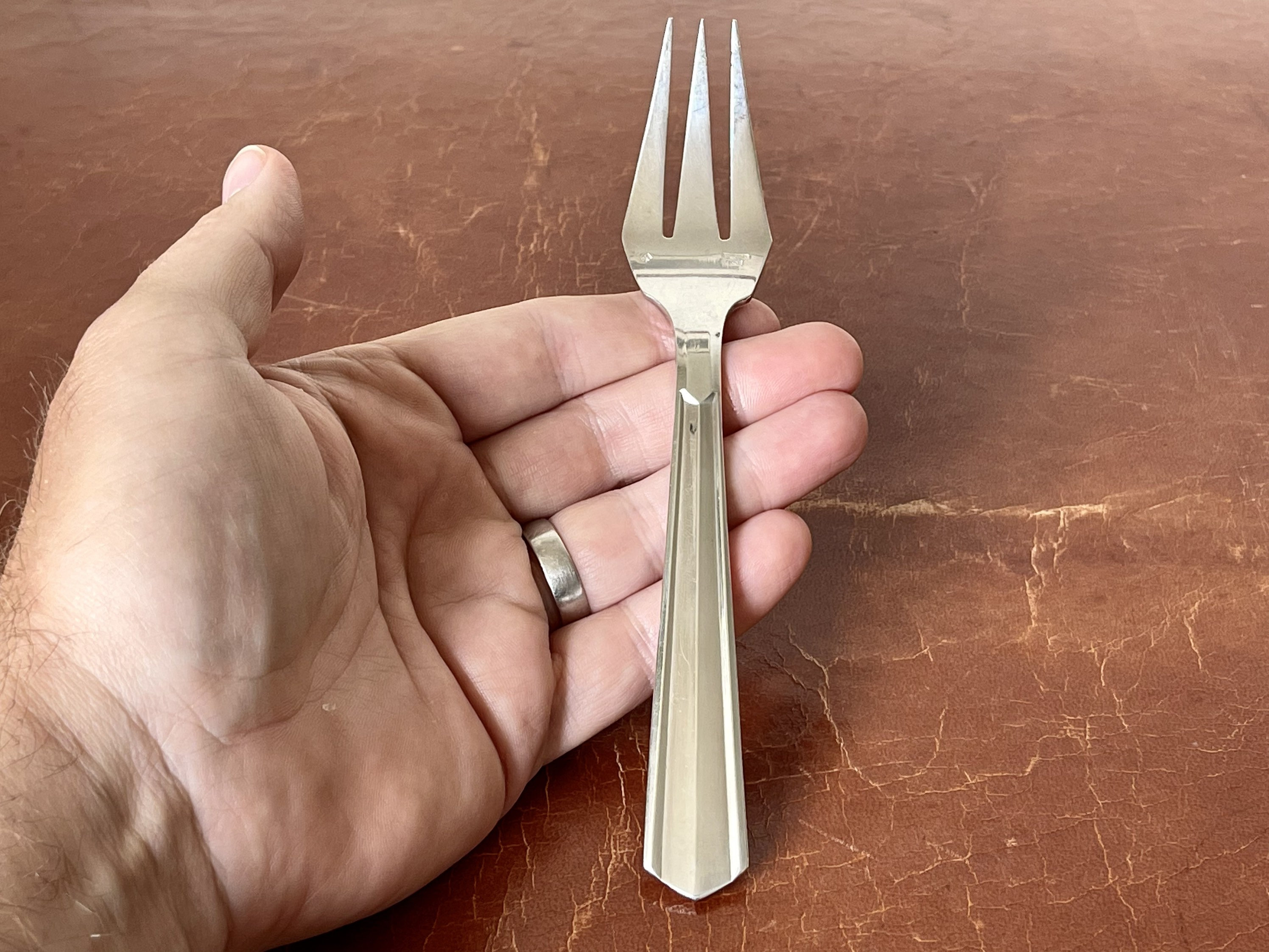 Details about   unknown TIPPED COLD MEAT SERVING FORK BY HERITAGE PLATE CANADA 