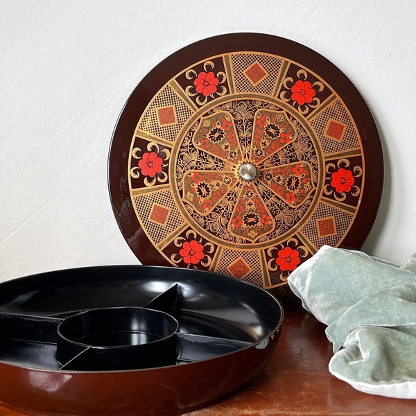 Lacquer Serving Dish Etsy