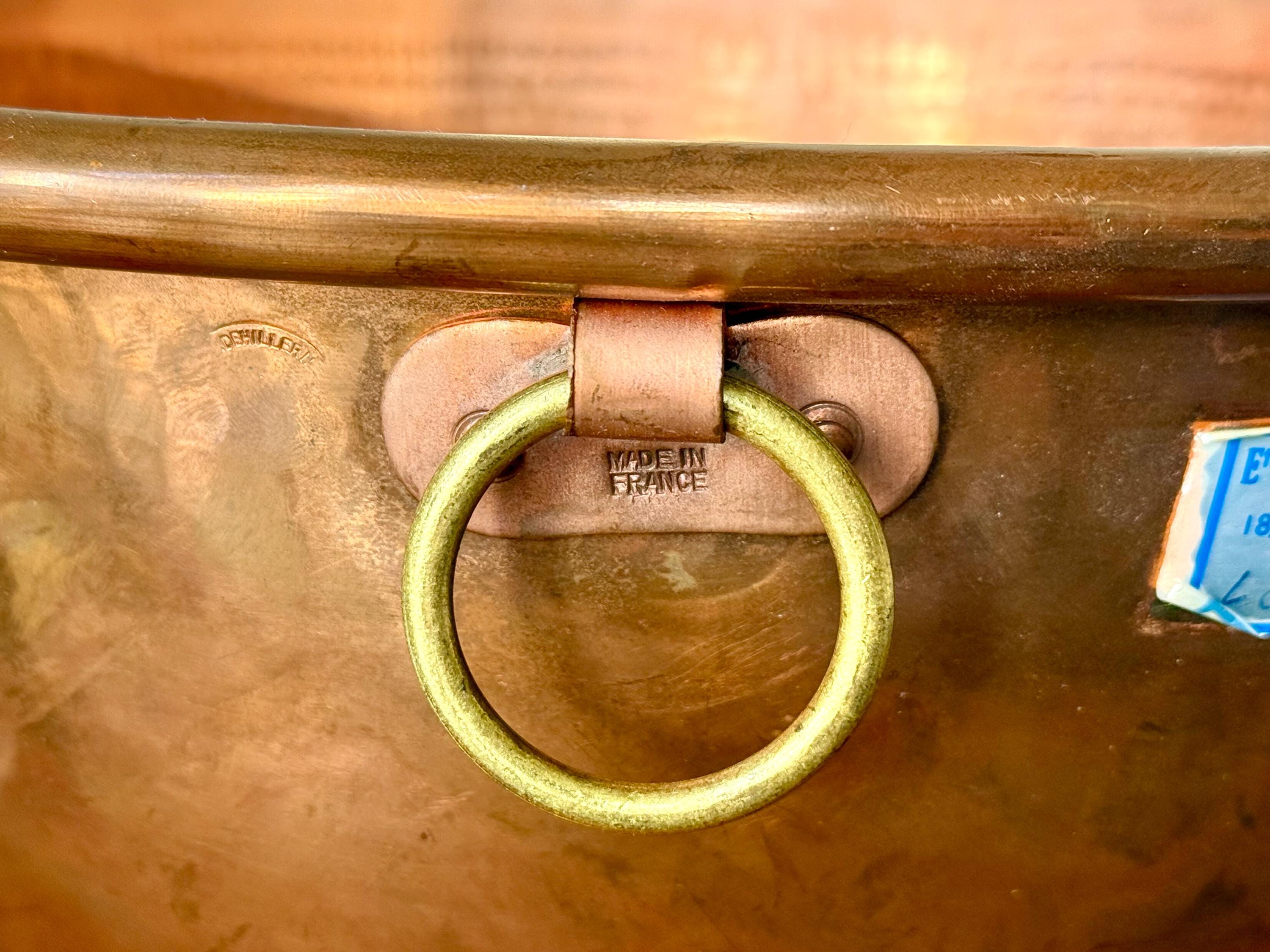E. dehillerin Paris 銅製 ラウンドパン 20cm French Hammered Copper Round Bottom Mixing Bowl E. Dehillerin