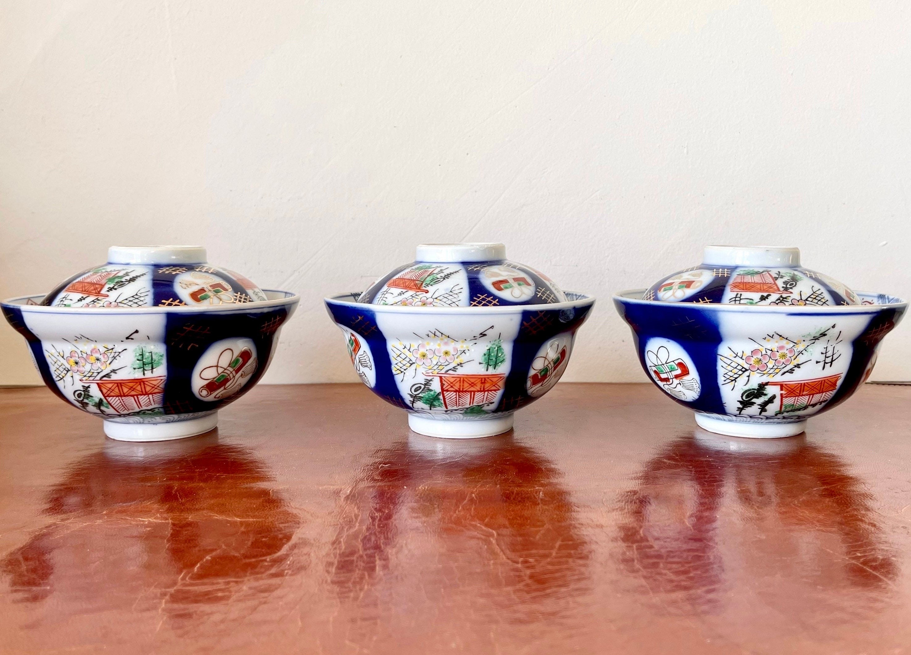 Vintage Japanese Imari Bowl campestre.al.gov.br