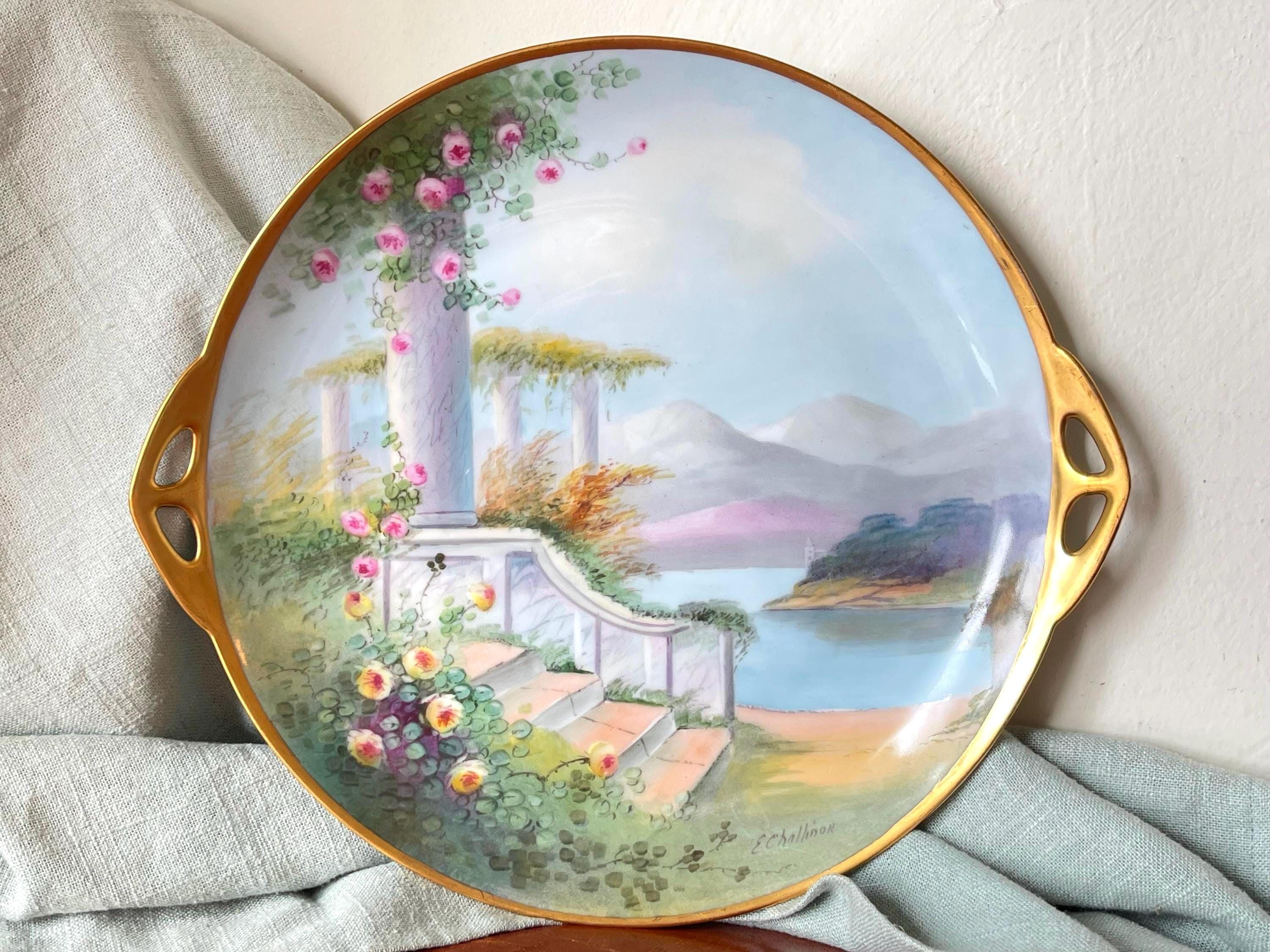 Handpainted China Signed - Etsy