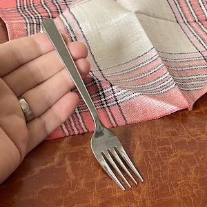 Vintage Delta Airlines Dinner Fork First Class Passenger Flatware Fork Airline Collectibles SI1378