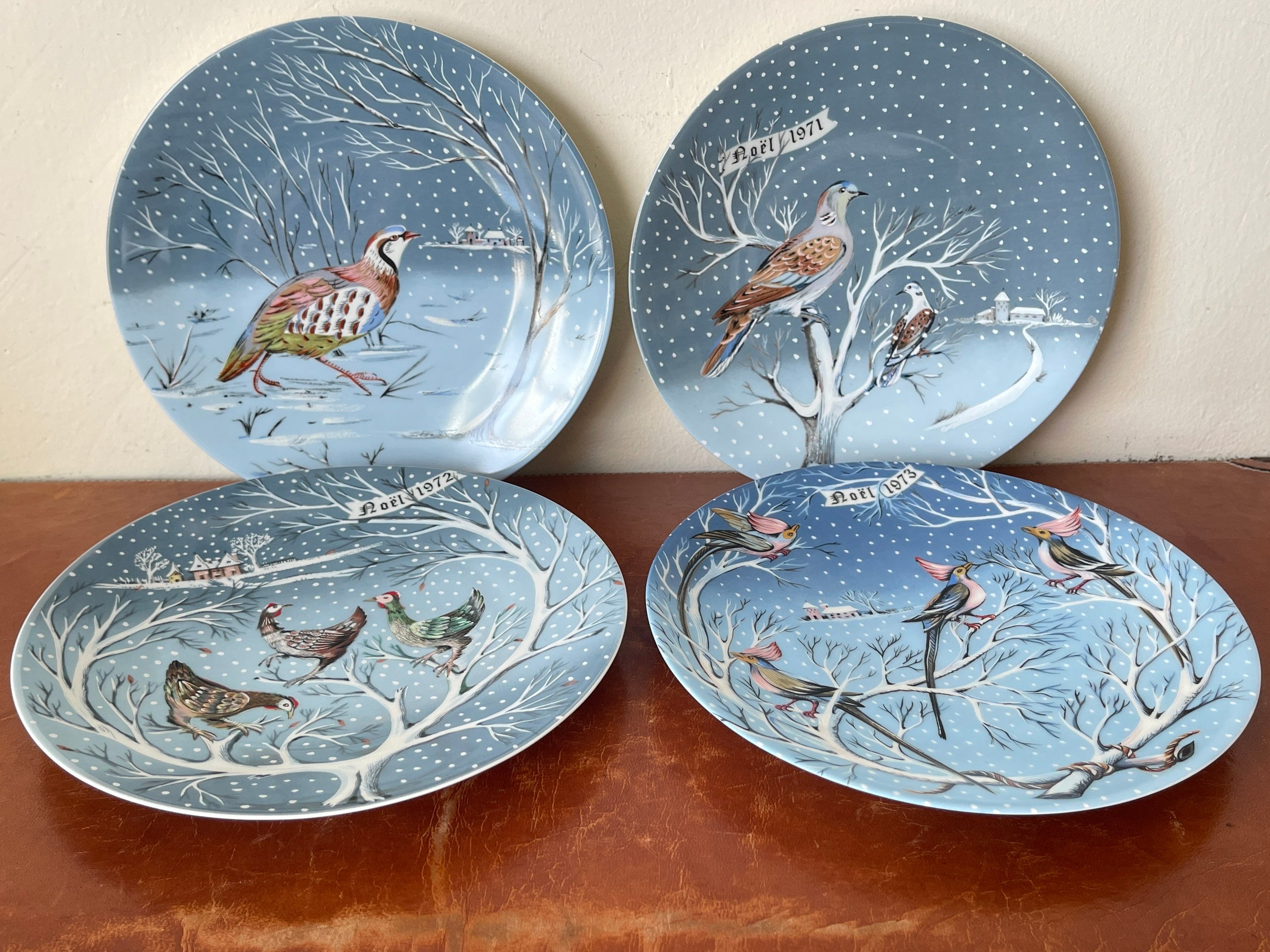 Limoges Haviland 12 Days of Christmas Annual Plates Partridge in a