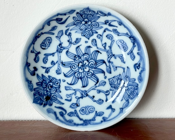 Blue & White Porcelain Plate - 19thC Blue & White Porcelain Plate - 19thC