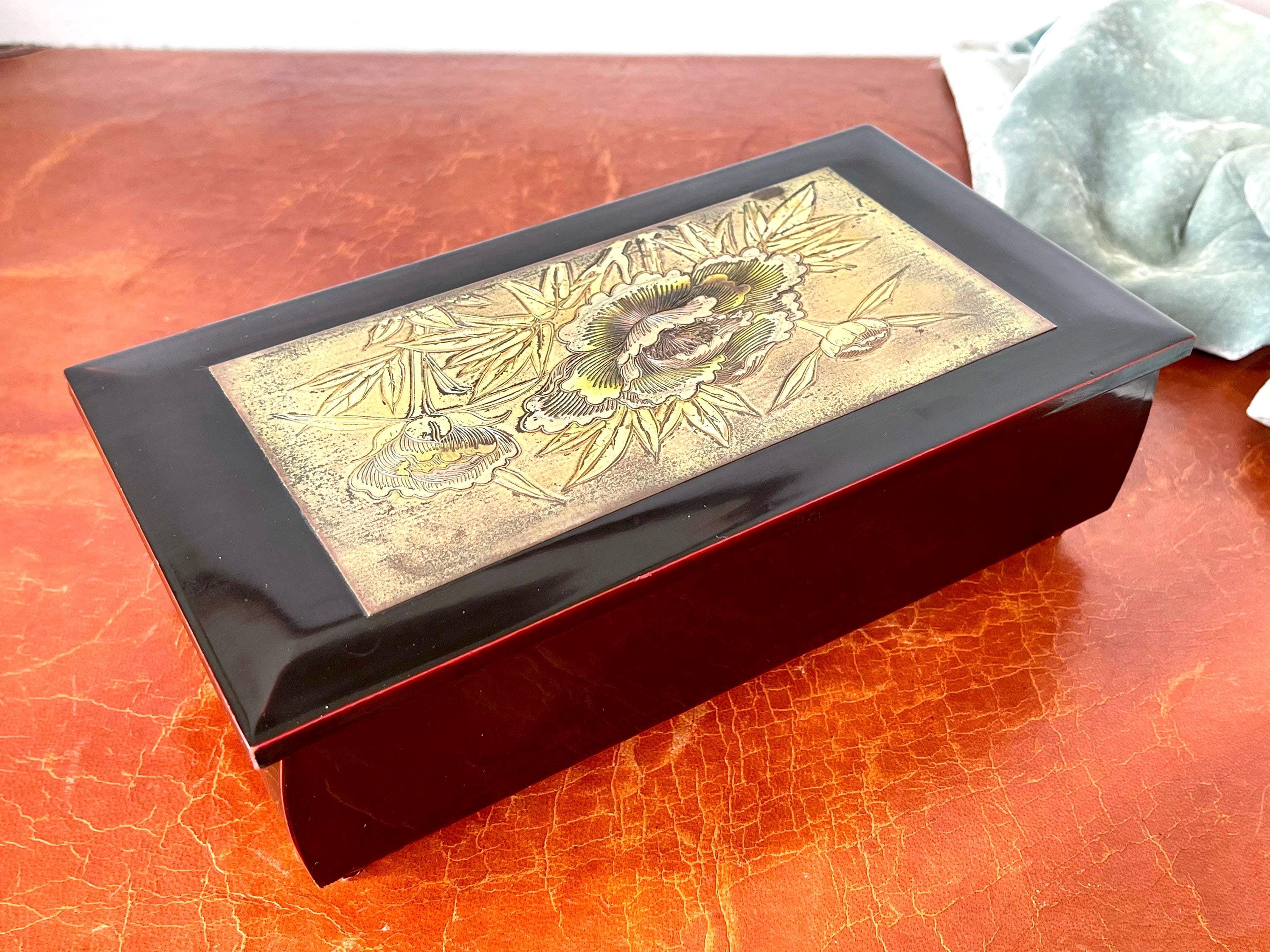 Japanese Chinoiserie Boxes - Etsy Japanese Chinoiserie Boxes - Etsy