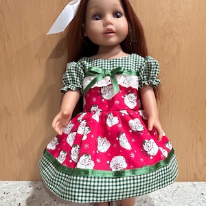 Christmas Dress for 18&quot; Dolls