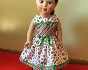 Christmas Dress for 18" Dolls