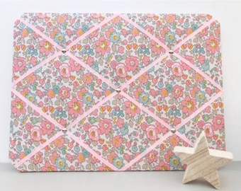 Liberty Fabric Memo Board / Notice Board