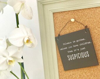 French Grey hand painted solid wooden notice board, cork board