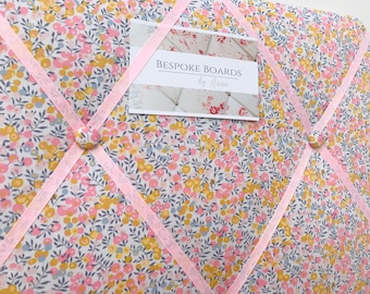 Liberty fabric memo board