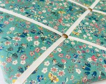 Liberty Fabric memo board