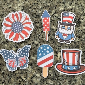 Patriottische confetti, 4 juli decoraties, rode, witte en blauwe confetti, onafhankelijkheidsdag confetti, patriottische decoratie