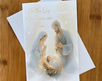 Christmas card Bundle,Nativity scene Christmas cards,Religious Christmas cards,Christian Christmas cards,Holiday cards