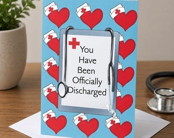 Nurse retirement card,Nursing retirement greeting card,Funny nurse retirement card,Nurse retirement gift ideas