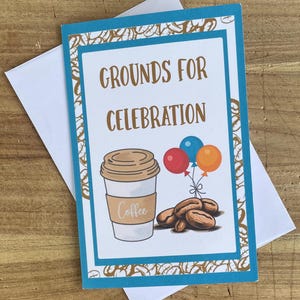 Presente de aniversário para amantes de café, cartões comemorativos com tema de café, cartões engraçados de aniversário com café, cartões de aniversário com café para amigos
