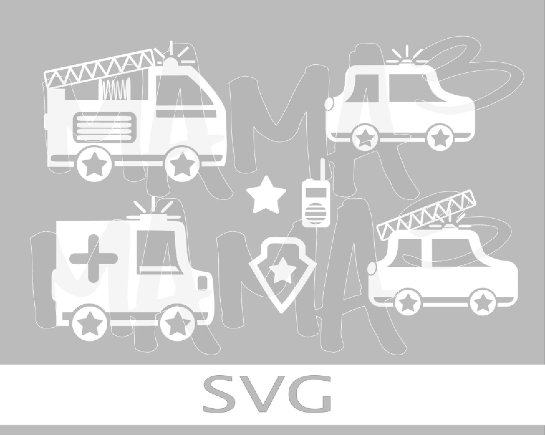 Free Free 184 Fire Truck Svg Silhouette SVG PNG EPS DXF File