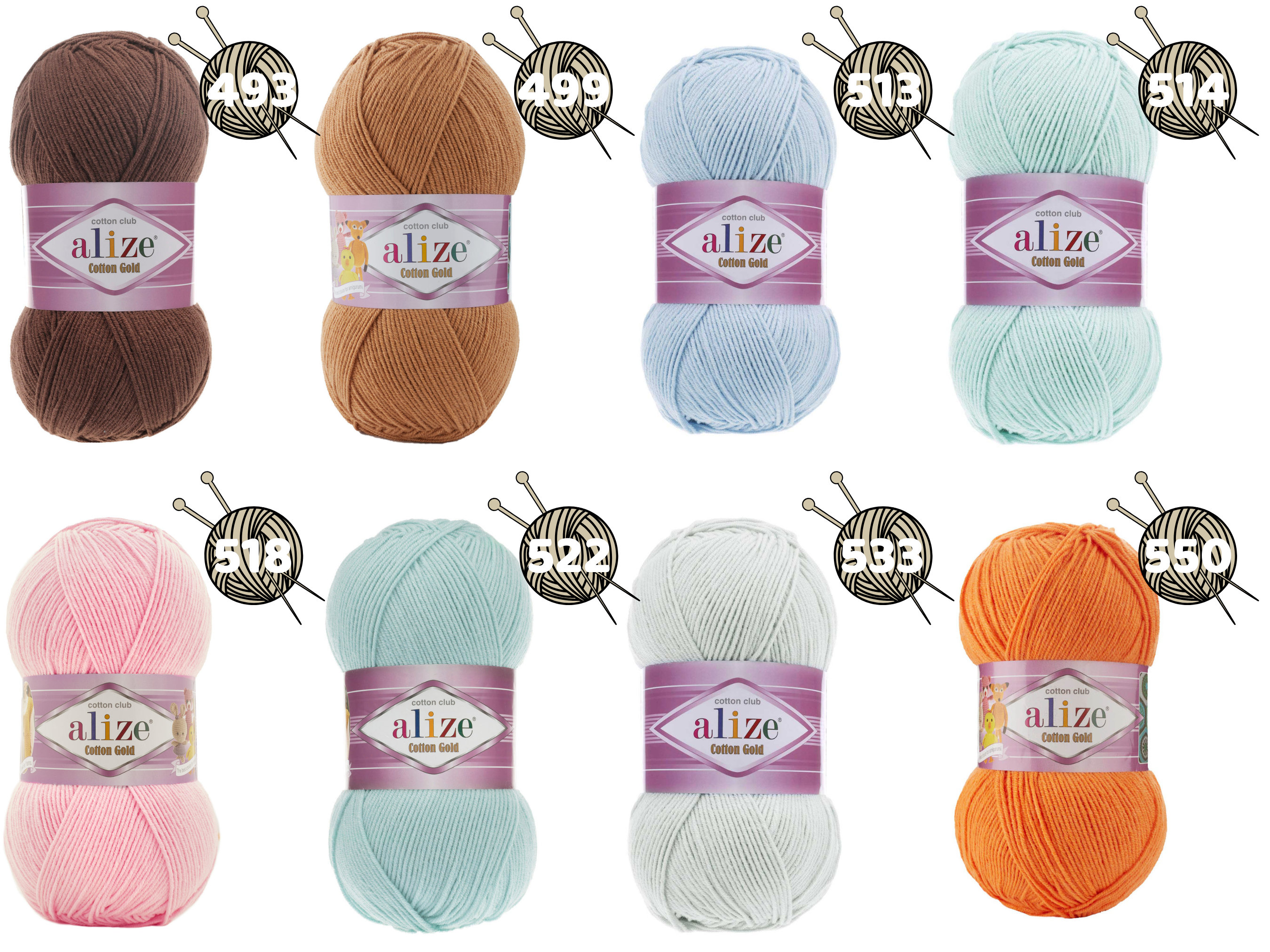 Hand made - Alize Cotton Gold 🧶 100g 330 m🌷 2.70€🇪🇪