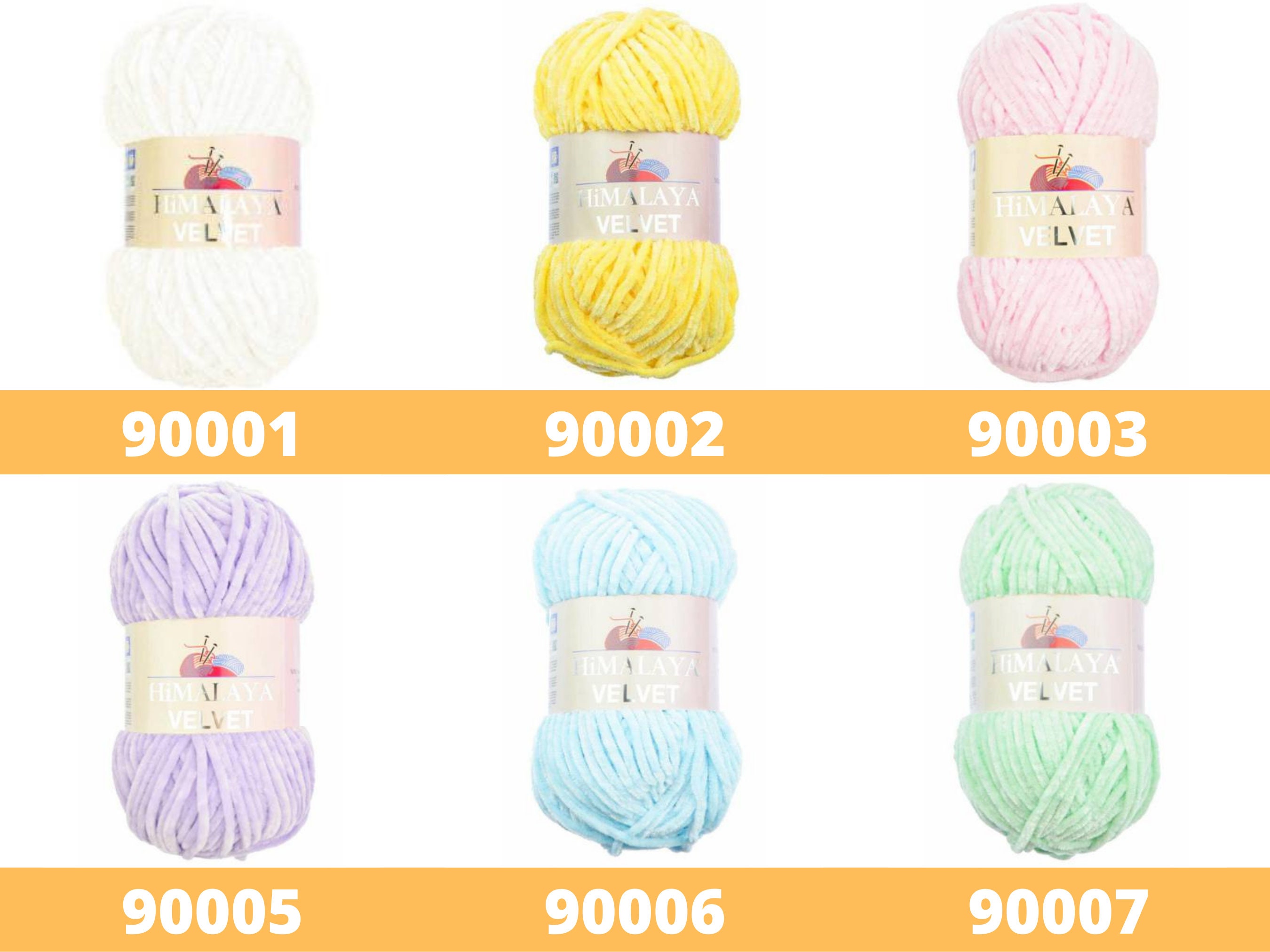 Himalayan Velvet Yarn, Soft Yarn For Crochet & Knitting Velvet