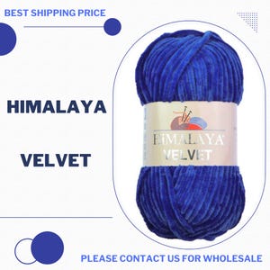 Velours Himalaya | Fils de velours | Fils pelucheux | Fils à tricoter | Fils pour couverture de bébé |  Laine d&#39;hiver | Fils de l&#39;Himalaya | Fils amigurimi