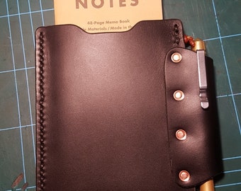 HANDMADE LEATHER MEMORANDA MADE IN THE USA