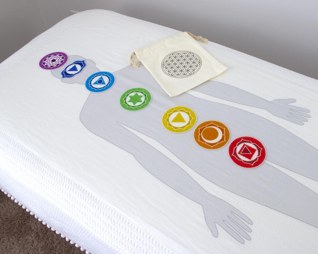 Reiki Surrogate Cloth: Silk-cotton Energy Healing Tool With Chakra ...