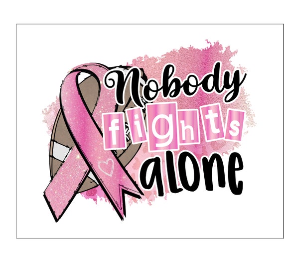 Awareness Pink ribbon clipart football breast cancer | Etsy