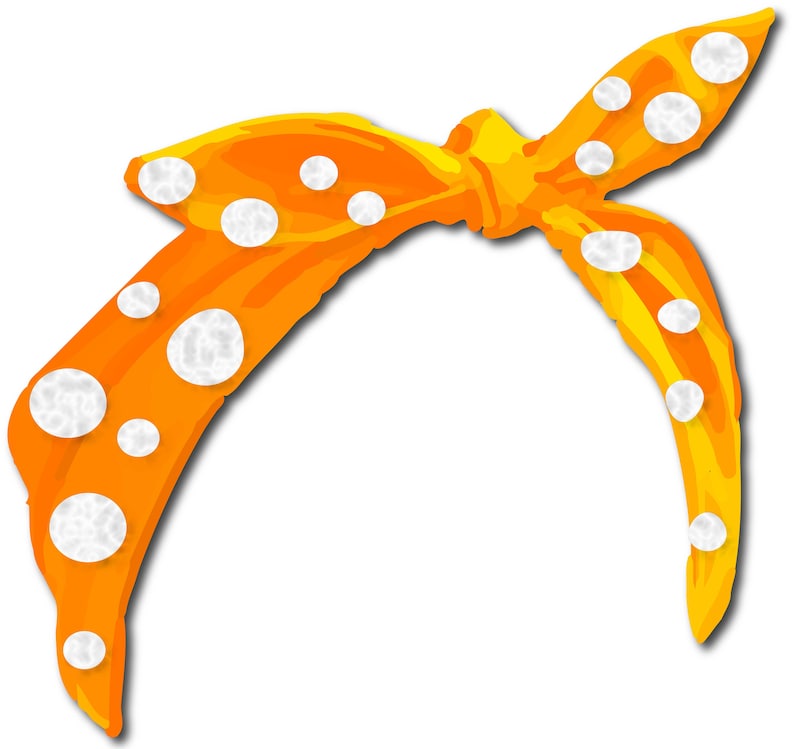 Headband Bandana Hair Accessory PNG Graphic Clip Art Design - Etsy