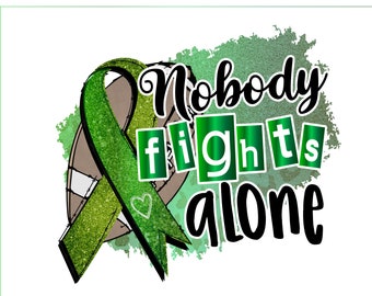 Awareness, digital download, Sublimation, PNG clipart, Printable Artwork, Kidney Failure, Green Ribbon, Awareness Ribbon, Cancer Ribbon