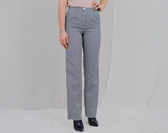 High Waisted Trousers - Etsy