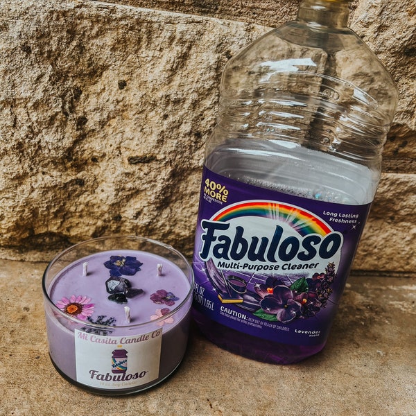 Fabuloso Candle Etsy