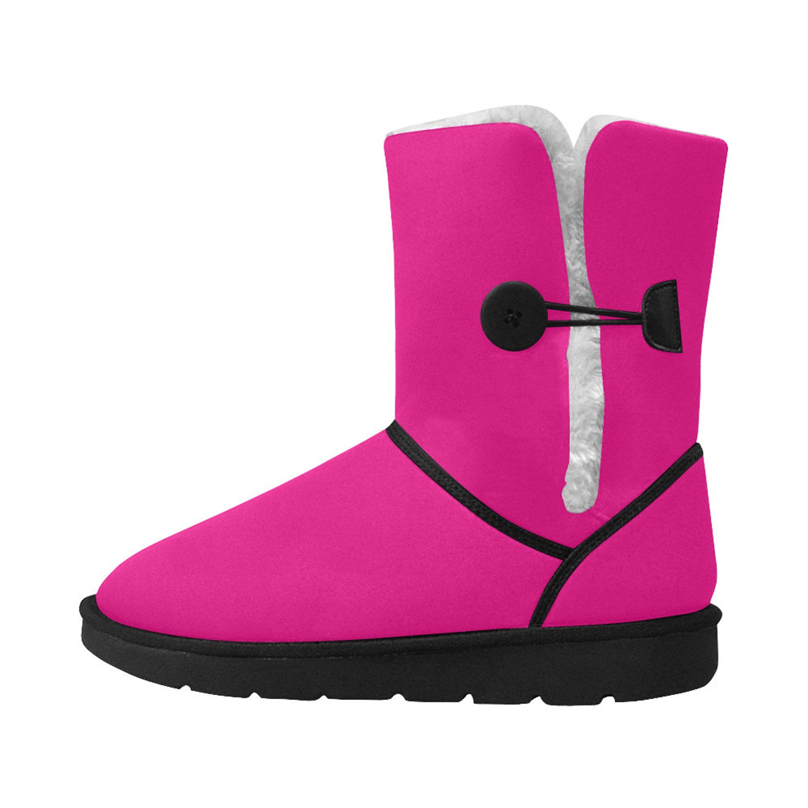 10 OFF SALE Any Color Neon Pink Hot Pink Winter Snow Boots Etsy