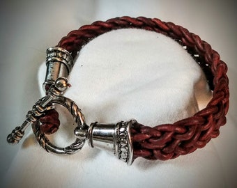 Handcrafted Leather Bracelet