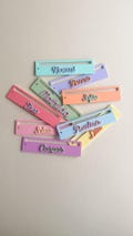 Colorful reading aid with name | Back-to-school gift | Personalized reading ruler | School cone contents | Back-to-school ideas product logo